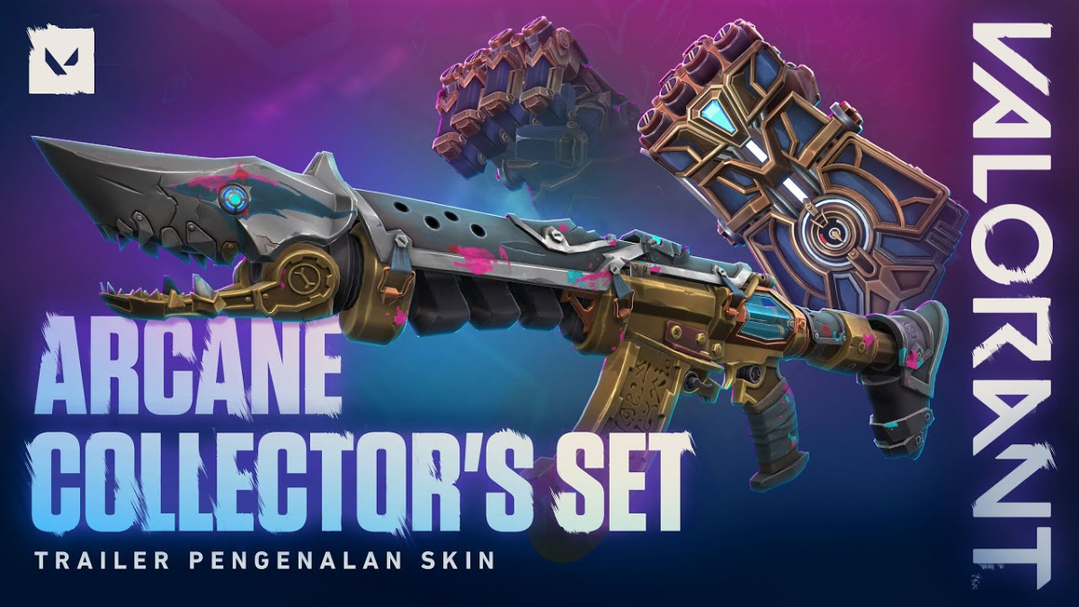 Kolaborasi Eksklusif! Skin Arcane Season 2 Hadir di Valorant dengan Tampilan Spektakuler